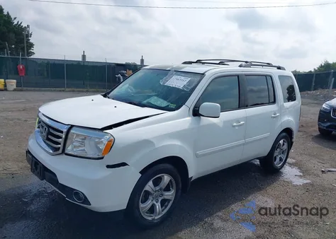 2013 Honda Pilot Ex-L z USA, uszkodzony, nr VIN 5FNYF4H68DB053828